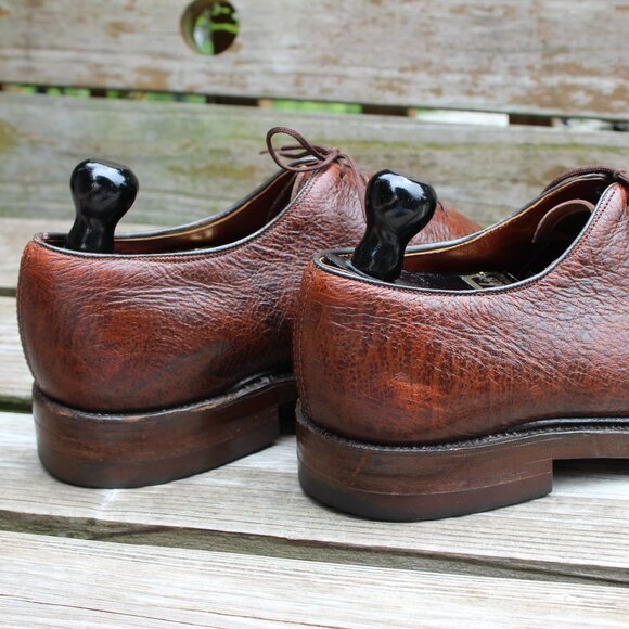 Vintage 80s Dack's Antelope Whole-Cut Oxford, Made in Canada, Men's 10 Wide - Picture 8 of 12